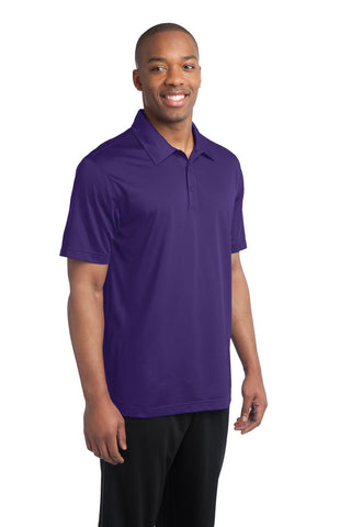 Sport-Tek PosiCharge Active Textured Polo (Purple)