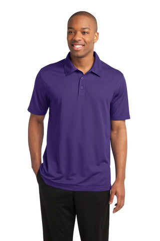 Sport-Tek PosiCharge Active Textured Polo (Purple)