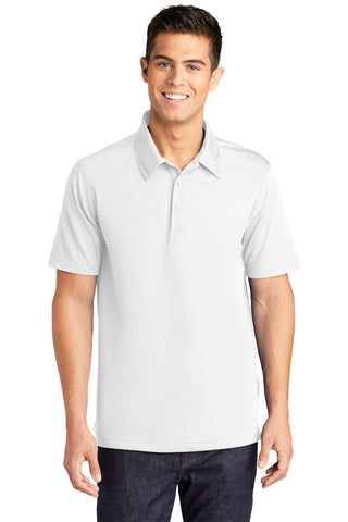 Sport-Tek PosiCharge Active Textured Polo (White)