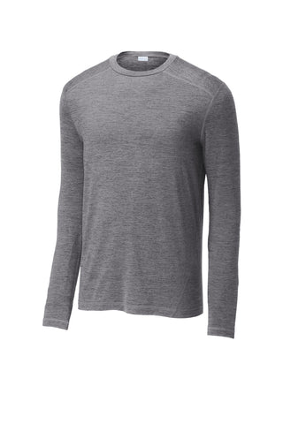 Sport-Tek Exchange 1.5 Long Sleeve Crew (Grey Heather)