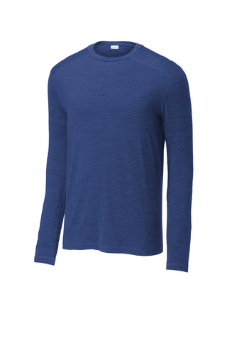 Sport-Tek Exchange 1.5 Long Sleeve Crew (True Royal Heather)