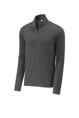 Sport-Tek Exchange 1.5 Long Sleeve 1/2-Zip (Graphite Heather)