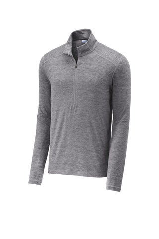 Sport-Tek Exchange 1.5 Long Sleeve 1/2-Zip (Grey Heather)