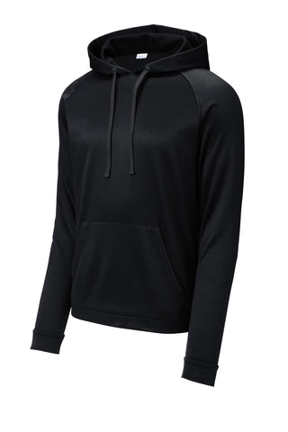 Sport-Tek Re-Compete Fleece Pullover Hoodie (Black)