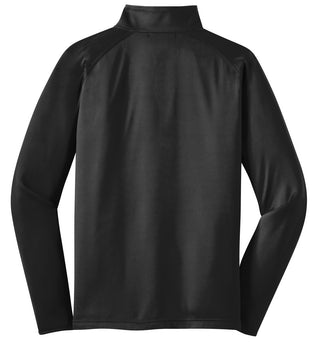 Sport-Tek Sport-Wick Stretch 1/4-Zip Pullover (Black)