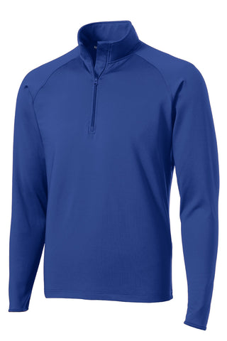 Sport-Tek Sport-Wick Stretch 1/4-Zip Pullover (True Royal)