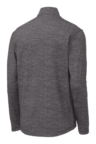 Sport-Tek Sport-Wick Stretch Reflective Heather 1/2-Zip Pullover (Charcoal Grey)