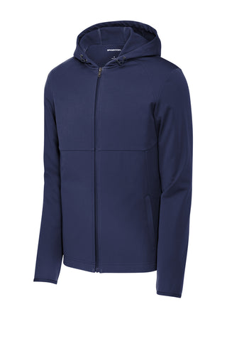 Sport-Tek Hooded Soft Shell Jacket (True Navy)