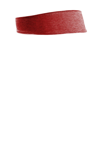 Sport-Tek Contender Headband (Scarlet Heather)