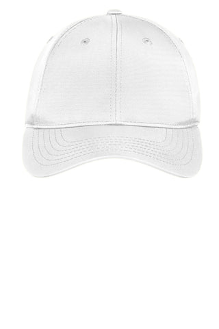 Sport-Tek Dry Zone Nylon Cap (White)