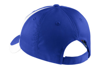 Sport-Tek Youth Dry Zone Nylon Colorblock Cap (True Royal/ White)