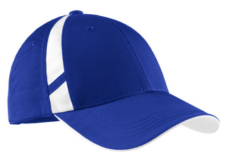 Sport-Tek Dry Zone Mesh Inset Cap (True Royal/ White)