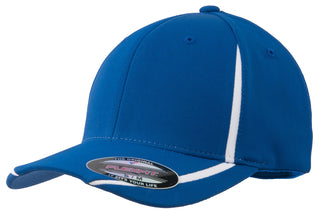 Sport-Tek Flexfit Performance Colorblock Cap (True Royal/ White)