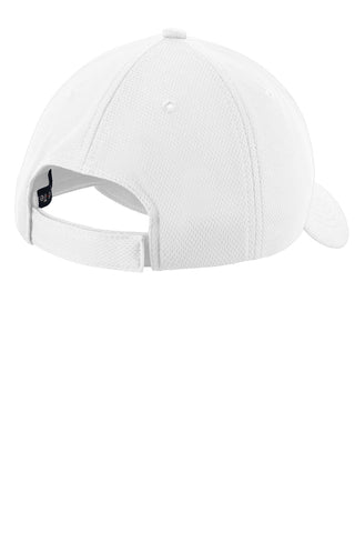 Sport-Tek PosiCharge RacerMesh Cap (White)