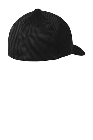 Sport-Tek Flexfit Grid Texture Cap (Black)