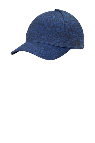 Sport-Tek PosiCharge Electric Heather Cap (Dark Royal-Black Electric)