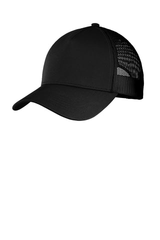 Sport-Tek PosiCharge Competitor Mesh Back Cap (Black/ Black)