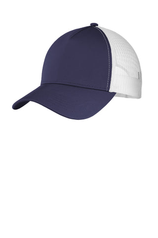 Sport-Tek PosiCharge Competitor Mesh Back Cap (True Navy/ White)