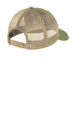 Sport-Tek Yupoong Retro Trucker Cap (Olive/ Khaki)