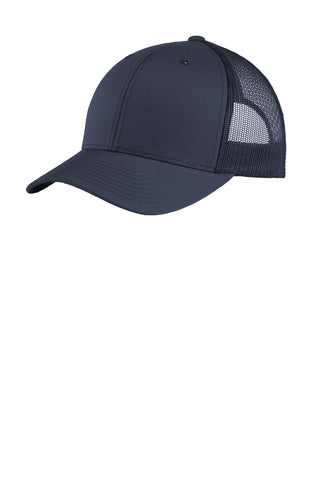 Sport-Tek Yupoong Retro Trucker Cap (True Navy/ True Navy)