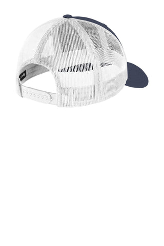 Sport-Tek Yupoong Retro Trucker Cap (True Navy/ White)