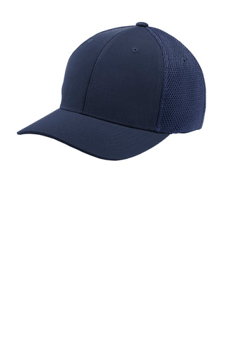 Sport-Tek Flexfit Air Mesh Back Cap (True Navy/ True Navy)