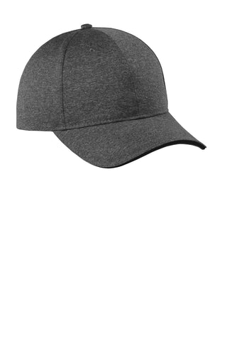 Sport-Tek Contender Snapback Cap (Graphite Heather/ Black)