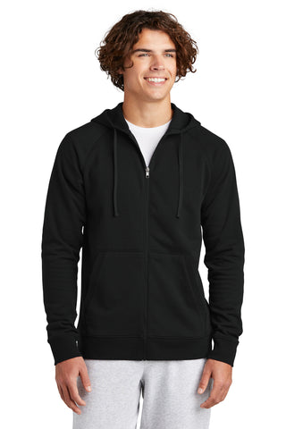 Sport-Tek Drive Fleece Hooded Full-Zip (Black)