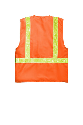 Port Authority Enhanced Visibility Vest (Safety Orange/ Reflective)