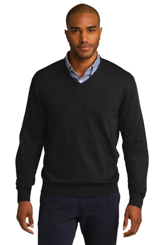 Port Authority V-Neck Sweater (Black)