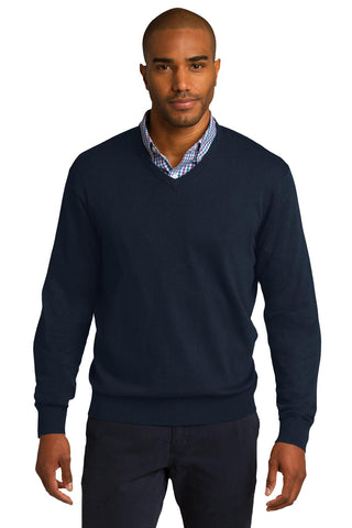 Port Authority V-Neck Sweater (Navy)