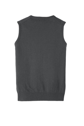 Port Authority Sweater Vest (Charcoal Heather)