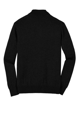 Port Authority 1/2-Zip Sweater (Black)