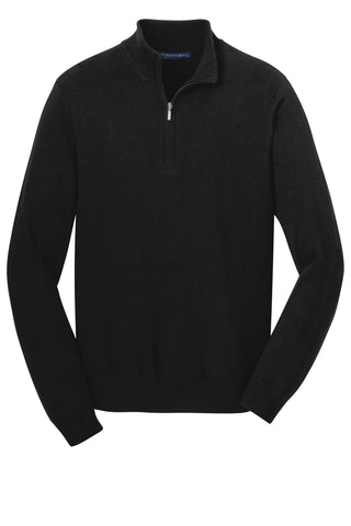 Port Authority 1/2-Zip Sweater (Black)