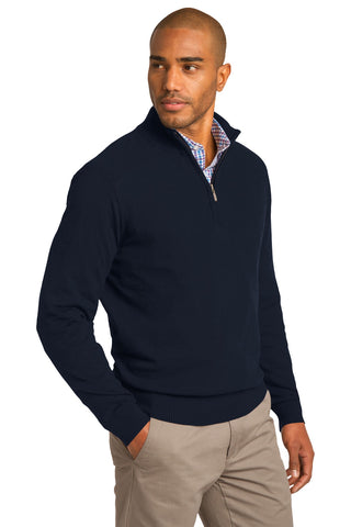 Port Authority 1/2-Zip Sweater (Navy)