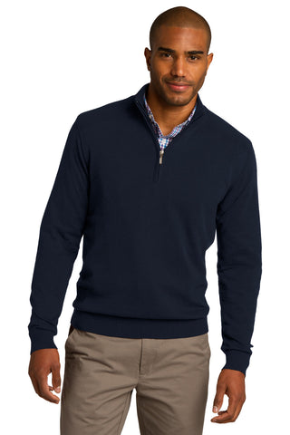 Port Authority 1/2-Zip Sweater (Navy)