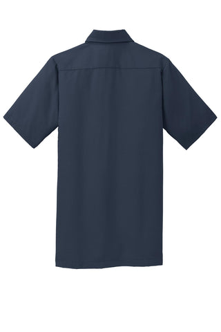 Red Kap Short Sleeve Solid Ripstop Shirt (Navy)