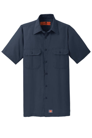 Red Kap Short Sleeve Solid Ripstop Shirt (Navy)