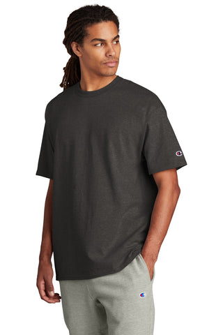 Champion Heritage 7-Oz. Jersey Tee (Charcoal Heather)