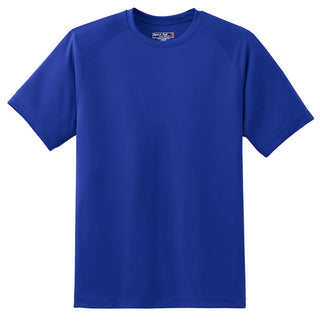 Sport-Tek Dry Zone Short Sleeve Raglan T-Shirt (True Royal)