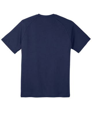 Sport-Tek Dry Zone Short Sleeve Raglan T-Shirt (True Navy)