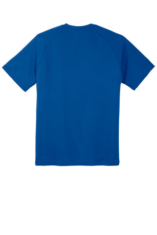 Sport-Tek Dry Zone Short Sleeve Raglan T-Shirt (True Royal)