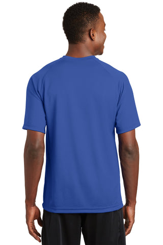 Sport-Tek Dry Zone Short Sleeve Raglan T-Shirt (True Royal)