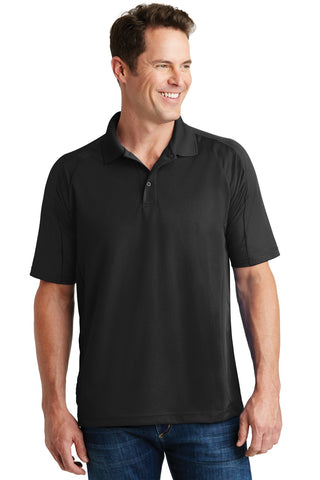 Sport-Tek Dri-Mesh Pro Polo (Black)