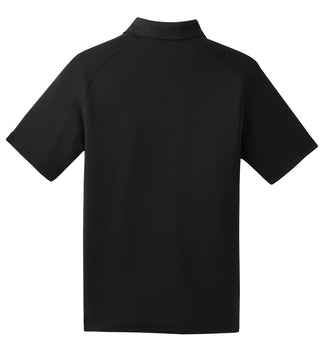 Sport-Tek Dry Zone Raglan Polo (Black)