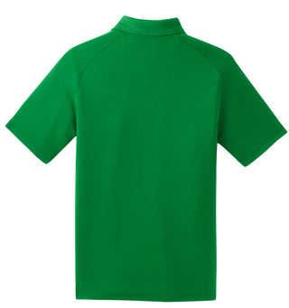 Sport-Tek Dry Zone Raglan Polo (Kelly Green)