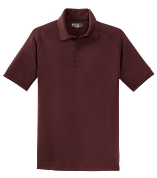 Sport-Tek Dry Zone Raglan Polo (Maroon)