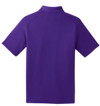 Sport-Tek Dry Zone Raglan Polo (Purple)