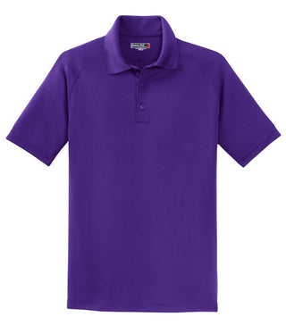 Sport-Tek Dry Zone Raglan Polo (Purple)