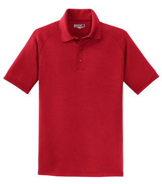 Sport-Tek Dry Zone Raglan Polo (True Red)